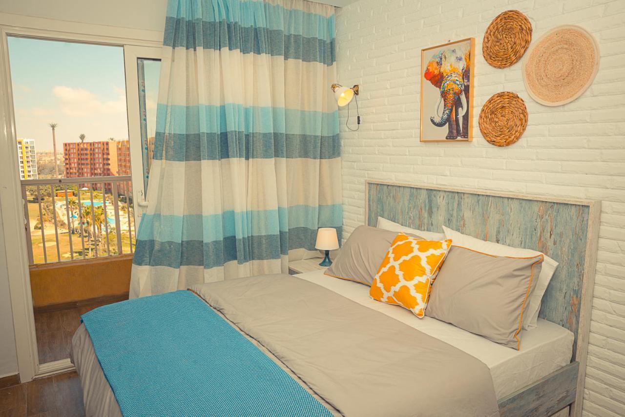 Porto Golf Marina Aqua Park & Beach Access By Best Of Bedz El Alamein Bagian luar foto