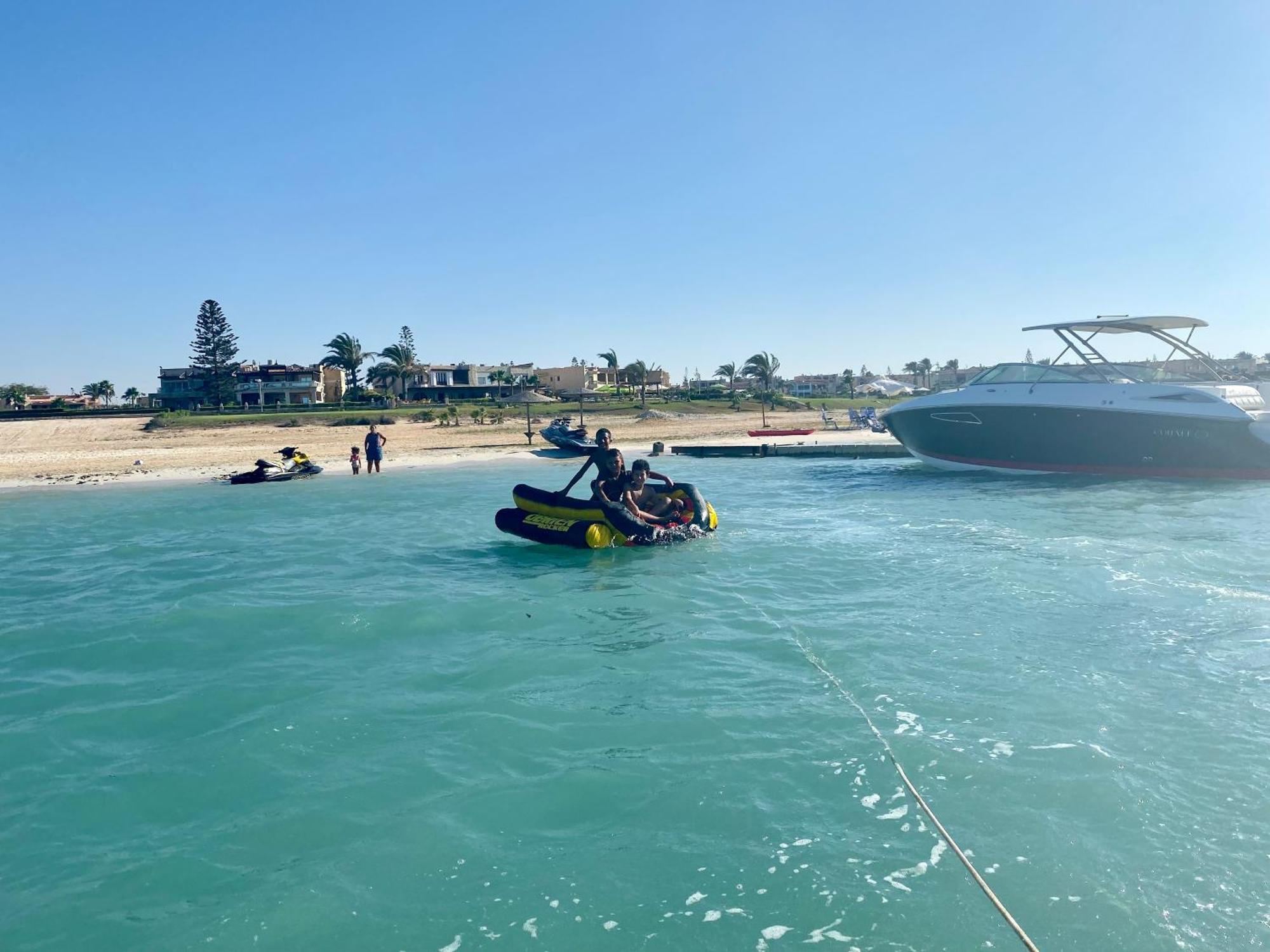 Porto Golf Marina Aqua Park & Beach Access By Best Of Bedz El Alamein Bagian luar foto