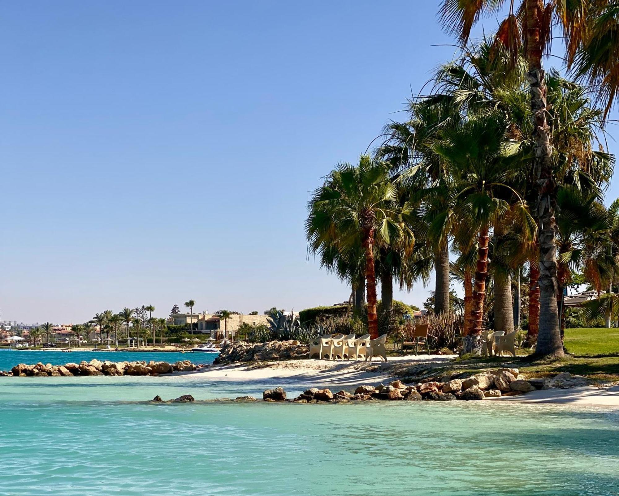 Porto Golf Marina Aqua Park & Beach Access By Best Of Bedz El Alamein Bagian luar foto